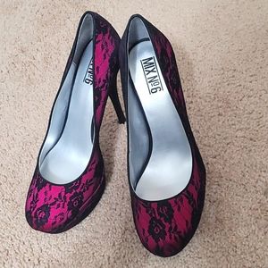 Mix No 6 Cleo Platform Pumps